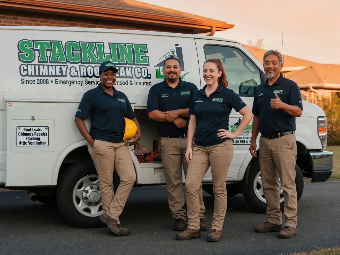 Chimney flashing repair company in Benedict, MD
